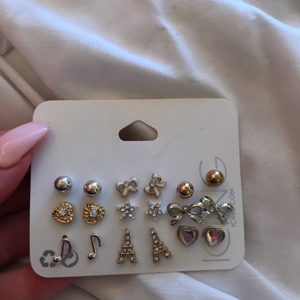 earring pack of 12
